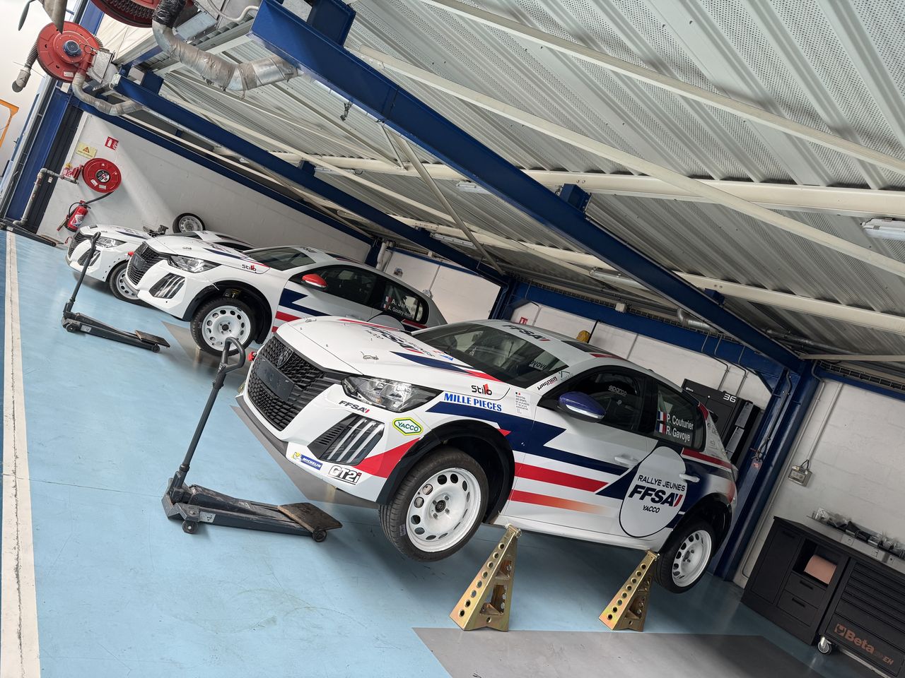 Peugeot 208 Rally — atelier