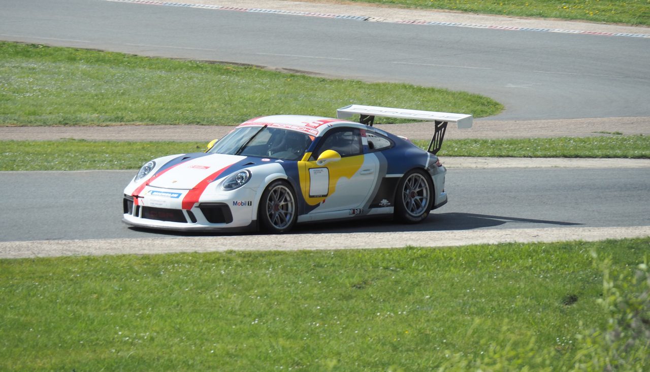 Porsche 911 GT3 Cup — en piste